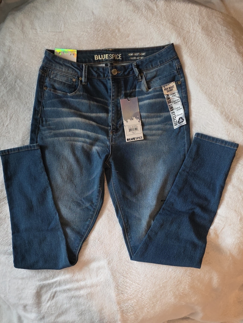 Blue Spice Women's Medium Wash Skinny Jeans